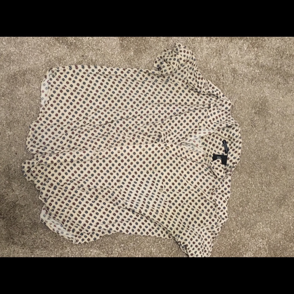 VINTAGE PATTERN BUTTON UP